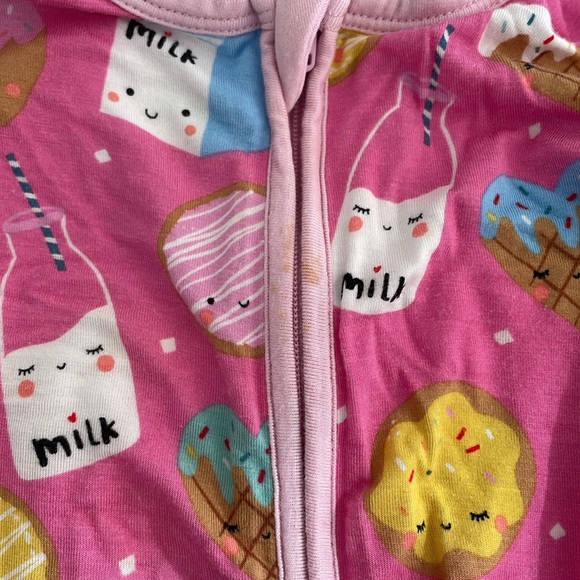 Little sleepies ice cream pink sleeper - Picture 2 of 3